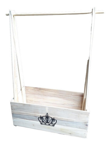 Perchero Madera Montesori Nordico Infantil Disfraces Unicornio 0