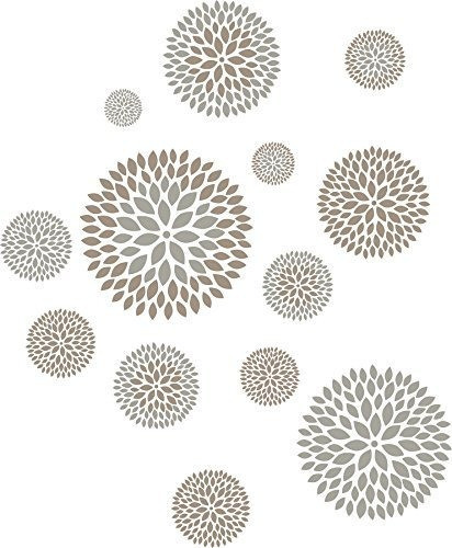 Decoraciones Finas Decoraciones De Pared Starburst Calcomanr 0