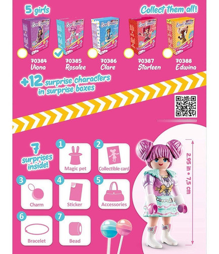Playmobil Ever Dreamerz 70385 - Candy World Rosalee 1