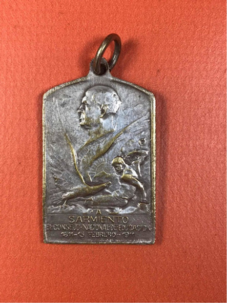 Medalla Sarmiento 1811- 1911 Inauguración  #. 495 0