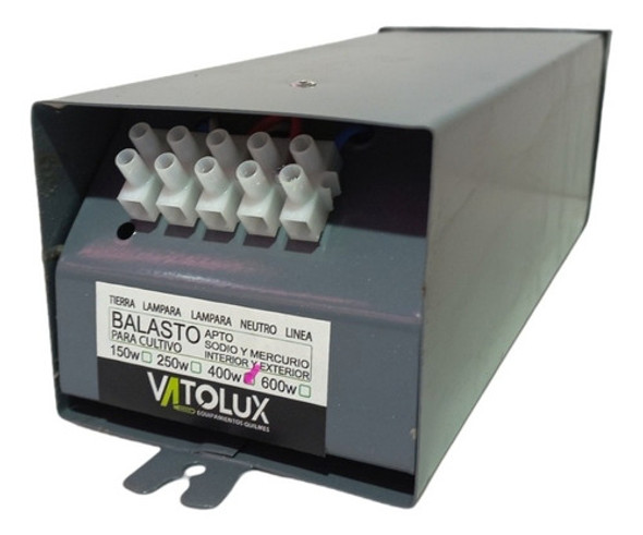 Balasto 400w Dual Cultivo Indoor Cultivar Para Sodio400w 0