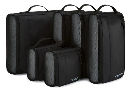 Bagsmart Keep Shape Cubos De Embalaje Para Viajes, 6 Juegos 0