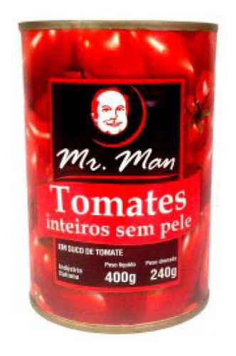 Tomate Sem Pele Mr. Man -3 Latas De 400g 0