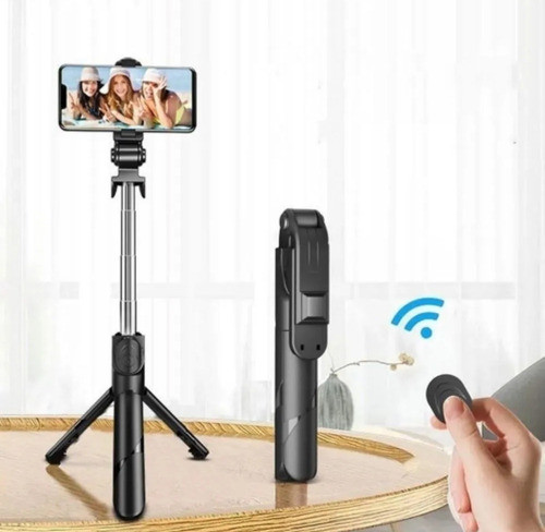 Bastão Tripe Controle Remoto Bluetooth C/ Disparo Resistente 1