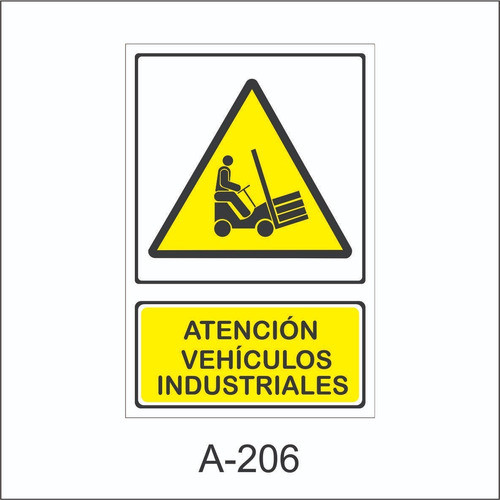 Cartel Señaletica Peligrovehiculos Ind Salud Comercios 0