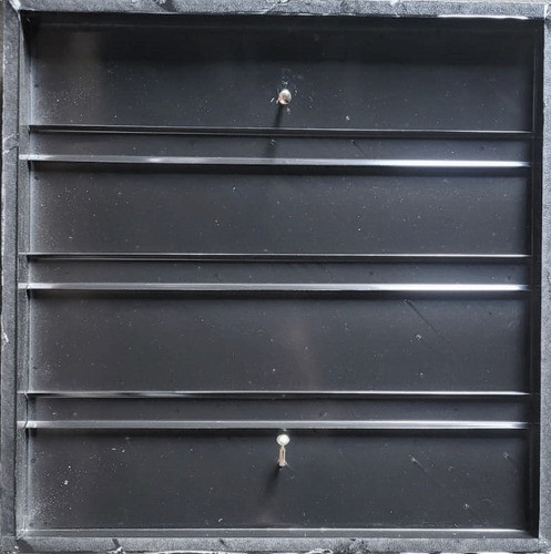 Tapa Camara Septica 50x50 Cm De Chapa Filo Acero Inoxidable 0