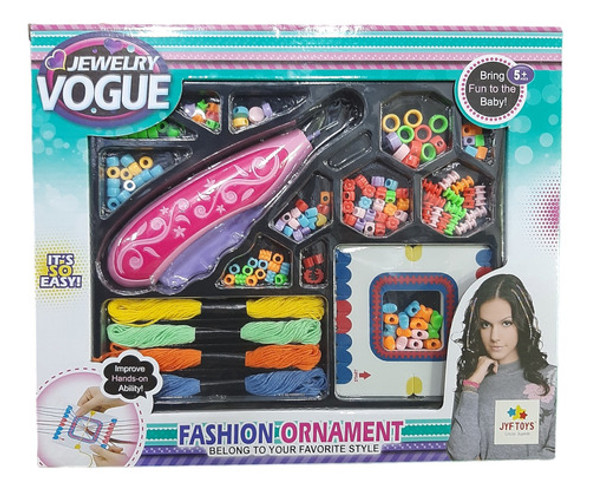 Juguete Aplicador Arma Bijou Pulseras Nenas Con Accesorios 0