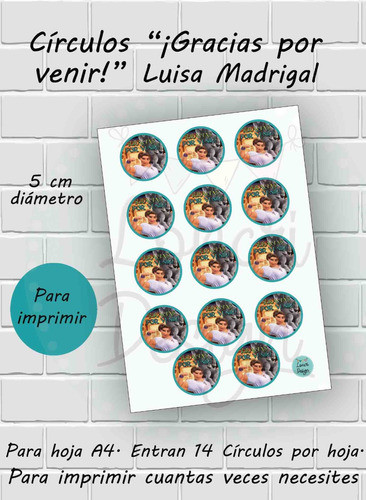 Luisa Madrigal Encanto Invitación Digital 1