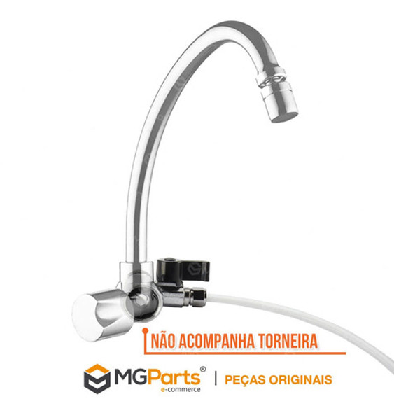 Kit Registro E Mangueira Agua Geladeira Side By Side Tecno 1 Kit Registro E Mangueira Agua Geladeira Side By Side Tecno 1