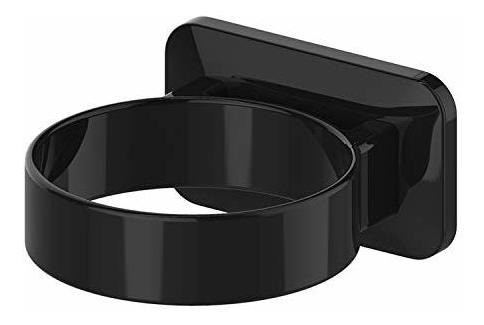 Soporte De Pared Para Secadora De Pelo 9.4x5.3x10.9 Cm Negro 0