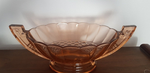 Antiguo Centro De Mesa En Cristal 100% Sano. Cero Detalle. 0
