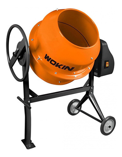 Hormigonera Mezcladora Volcar 200 Litros Wokin Profesional 0