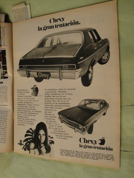 Publicidad Chevy Año 1969 0 Publicidad Chevy Año 1969 0