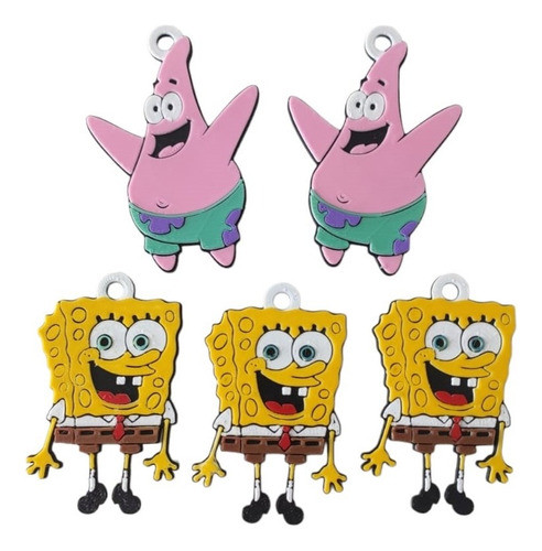 35 Souvenirs Bob Esponja  Llavero, Iman, Colgante, Pin. 0