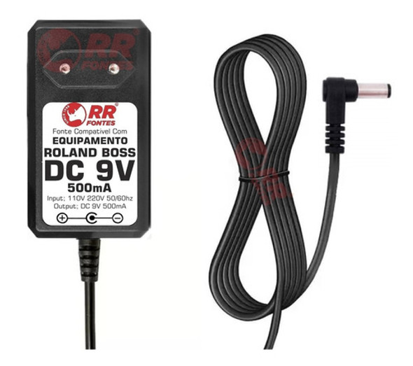 Fonte 9v Para Pedal De Efito Pedaleira Roland Boss Tu-12h 1