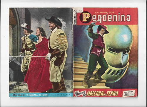 Gibi Pequenina N. 01 Homem Da Mascara De Ferro - Ebal - 1954 0
