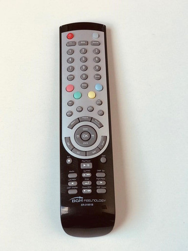 Control Remoto Led Smart Bgh Feelnology Er-31951b Original 1