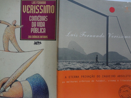 2 Livros Luis Fernando Verissimo Eterna Privação Zagueiro +1 0