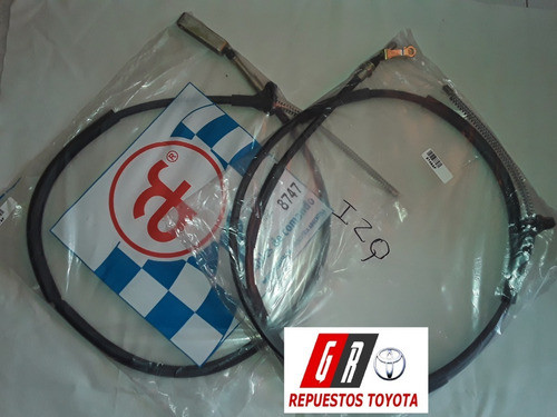 Juego X 2 Cables Freno Traseros Toyota Hilux 2013 Izq. / Der 1