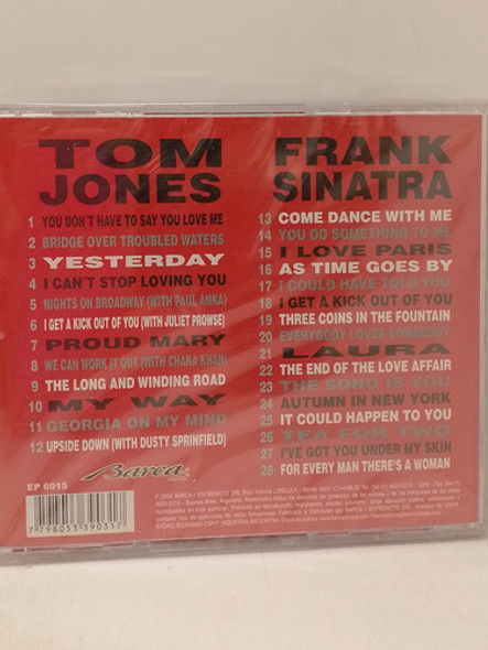 Frank Sinatra/ Tom Jones 1+1 Cd Nuevo 1
