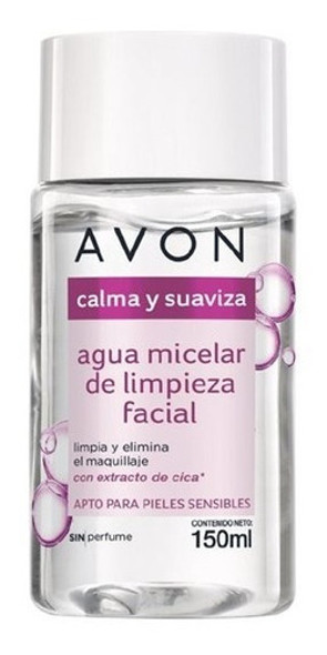 Agua Micelar De Limpieza Facial Avon True 0