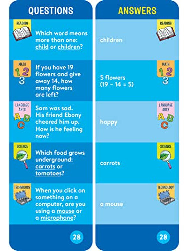 Book : Brain Quest 1st Grade Smart Cards Revised 5th Editio 1
