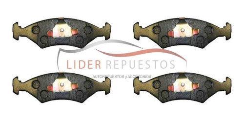 Pastilla De Freno Volkswagen Polo Nafta 95 / 98 Cobreq 1