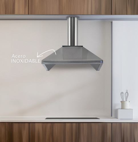 Campana De Cocina Acero Inoxidable Vacia 50 Cm Con Fondo 1