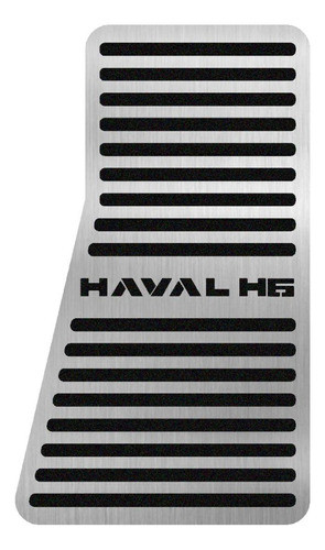 Descanso Pé Aço Inox Escovado Haval H6 Primeira Linha 0