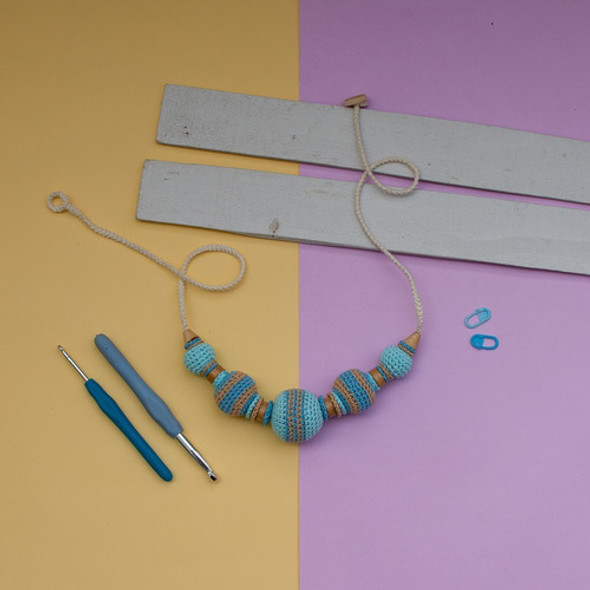 Collar De Lactancia Tejido Al Crochet (con Sonido) 1