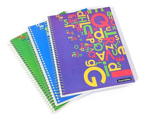Cuaderno  Cuadriculadp Asamblea 21x27 C/espiral X 100 Hojas 0