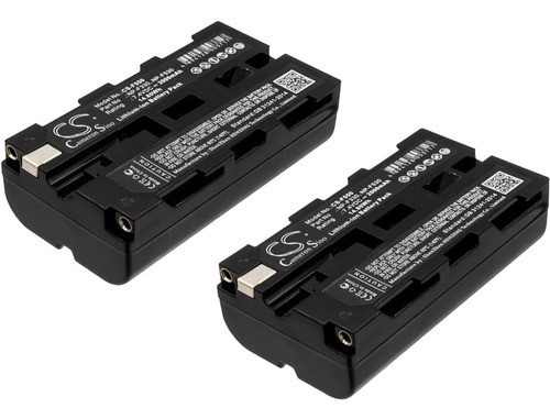 2baterías Np-f550 Blister 100% Compatibles Cámaras Sony Nx5 0