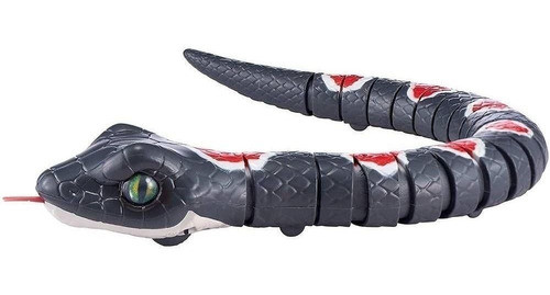 Robo Alive Serpente Deslizante Forma De Cobra Cinza Candide 0