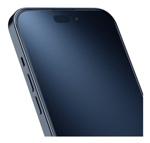 Vidrio Templado Matte Opaco Full Cover Para iPhone 15 Pro 1