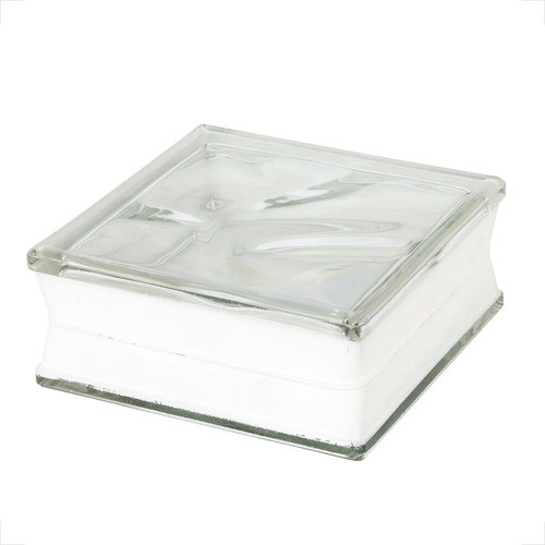 Bloco De Vidro 19x19x8 Ondulado Incolor Seves 1