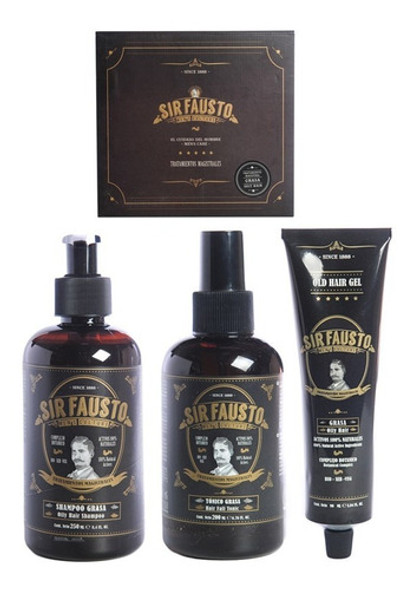 Sir Fausto Magistral Cabello Graso Shampoo Tónico Gel 6c 0 Sir Fausto Magistral Cabello Graso Shampoo Tónico Gel 6c 0
