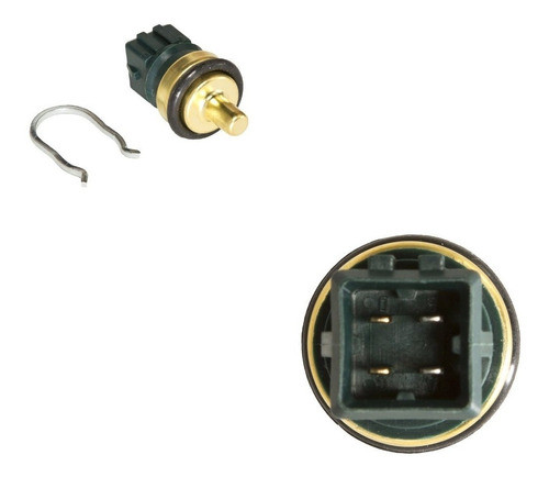 Bulbo Sensor Temperatura Delphi Vw Golf Bora 4 Pines Verde 0