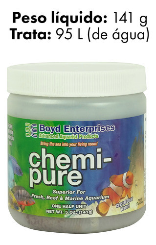 Removedor De Nh4/no3 Boyd-chemi-pure 141g(5 Oz.) 1