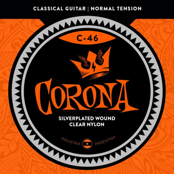 Encordado Guitarra Criolla Corona Cuerdas Silver (6 Cuerdas) 0