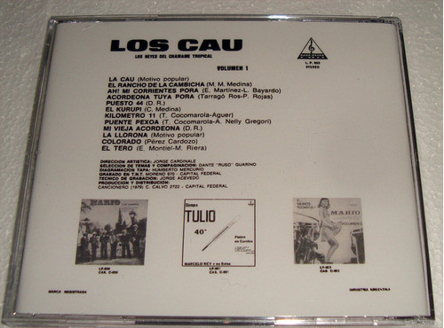 Los Cau - Los 14 Volumen 1 /  Cd (bajado De Lp Vinilo) 1