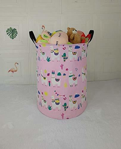 Recipiente De Almacenamiento Plegable De Lino De Algodon 1