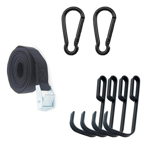 Soporte De Arbol 4 Ganchos Metal Correa Gruesa Para Camping 0