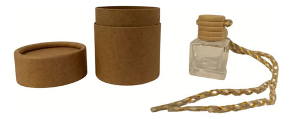 Perfumador De Auto + Estuche Tubo De Cartón (5 Unid) 0