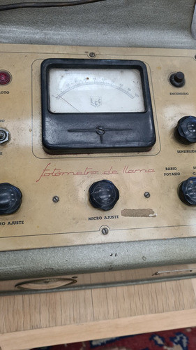 Fotómetro De Llama Antiguo - Santana 1