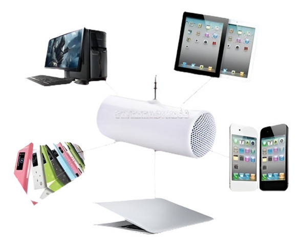 Portable Mini Altavoces Estéreo Para iPhone Para Samsung Ipo 0