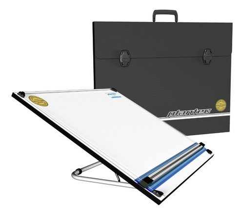 Tablero 50 X 60 Plantec C/atril 5 Posiciones + Maletin 1