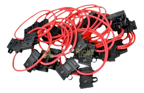25 Pack Atc Calibre 14 Fusible Soporte Inline Awg 12 Voltios 0