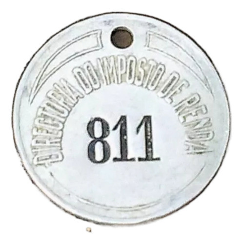 Ficha Grande Directoria Do Imposto De Renda Anos 40 Coleção 0