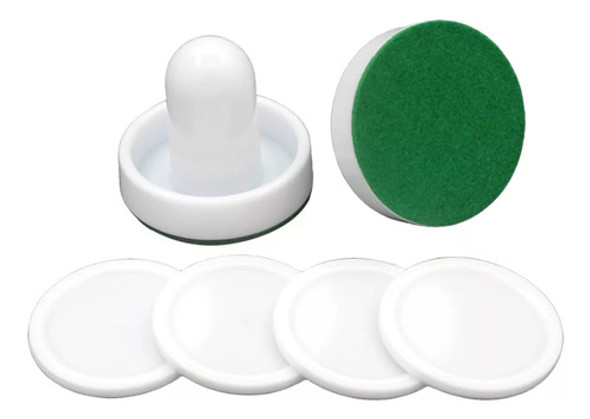 Equipamento De Mesa De Hóquei Aéreo: Pás De Hóquei Brancas 1