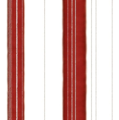 Empapelado Vinilico Rayas Rojo Allegra Papel 73131 0